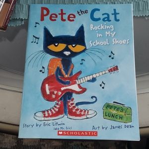 Pet the Cat Rocking in my school shoes